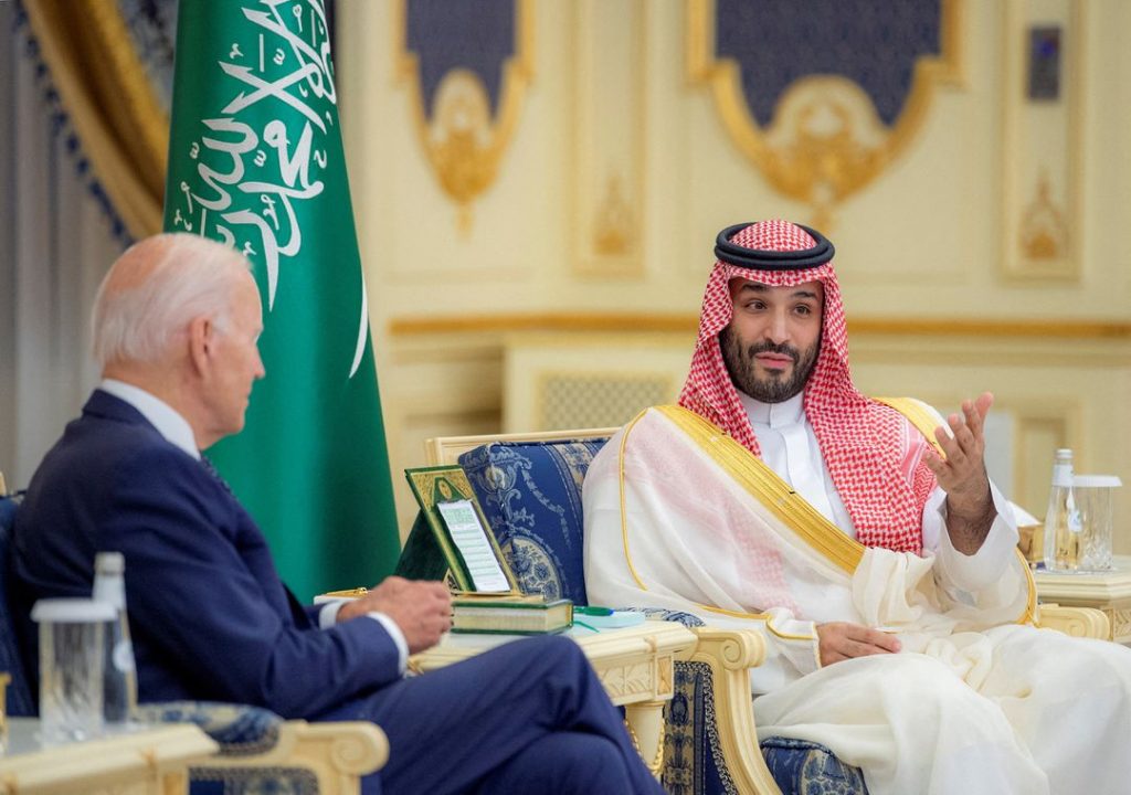 U.S. has made mistakes too, Saudi Crown Prince tells Biden