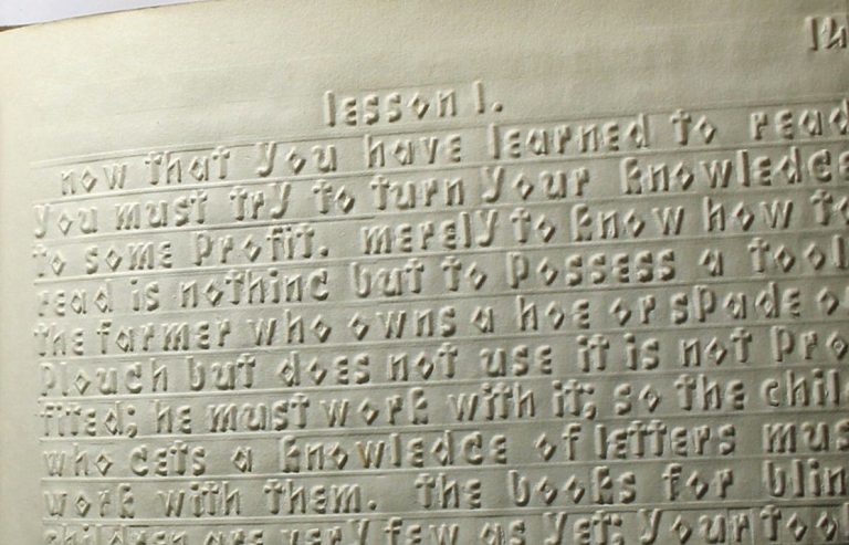 Association seeks more funds for visually impaired education materials