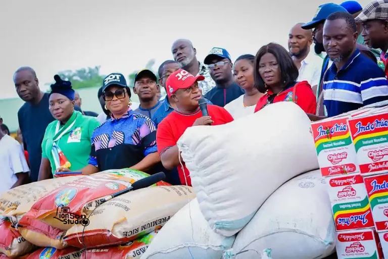 Ebonyi flood victims receive relief materials