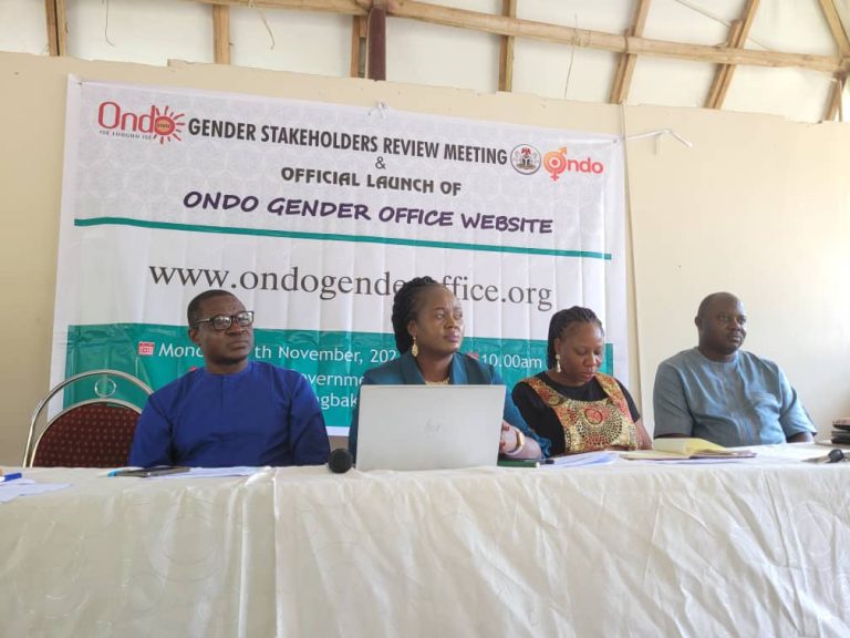 Ondo govt launches website to project gender activities