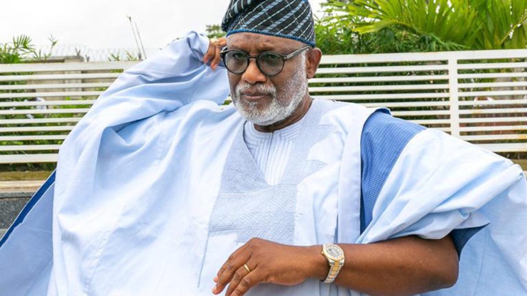 JUST IN: Again, Akeredolu jets out for medical leave, transmits power to deputy