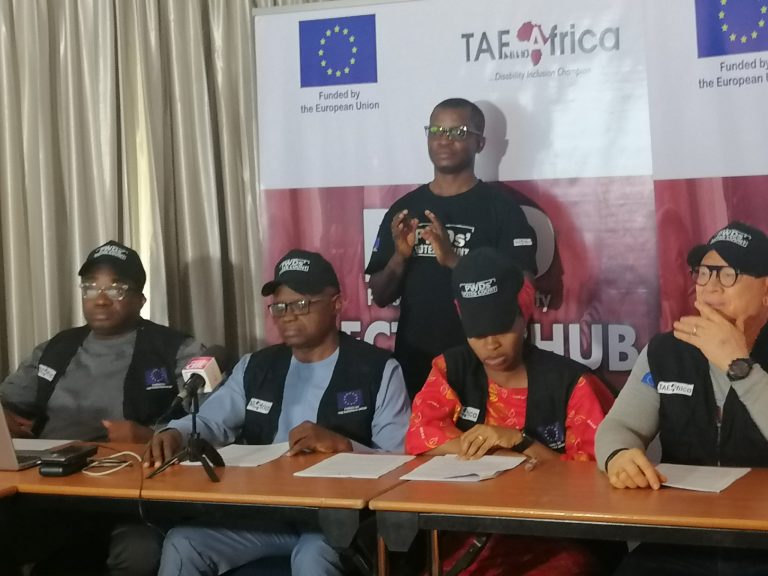 TAF Africa expresses concern over safety of PWDs