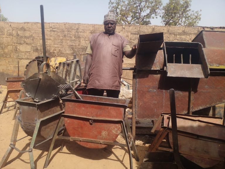 Meet 53-year-old primary certificate holder who fabricates hulling machines in Sokoto