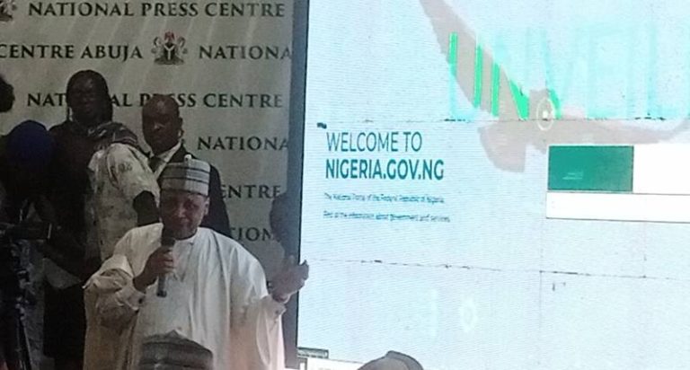 FG re-launches information portal to showcase Nigeria