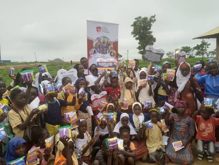 NGOs distribute menstrual pads, hygiene kits to students in IDP camp