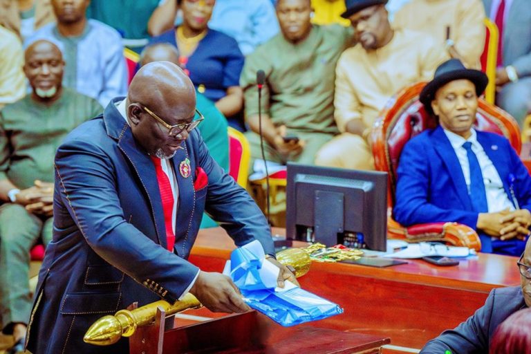 Delta governor presents ₦936bn 2015 Appropriation Bill to Assembly