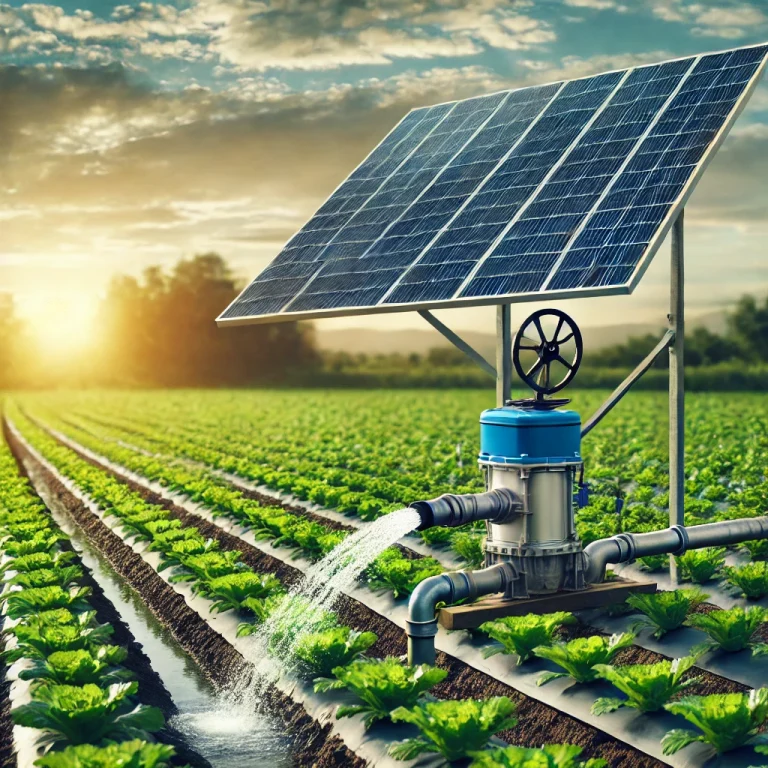 Heifer Nigeria launches solar-powered irrigation pumps in Ogun AI generated soloar-powered irrigation pump