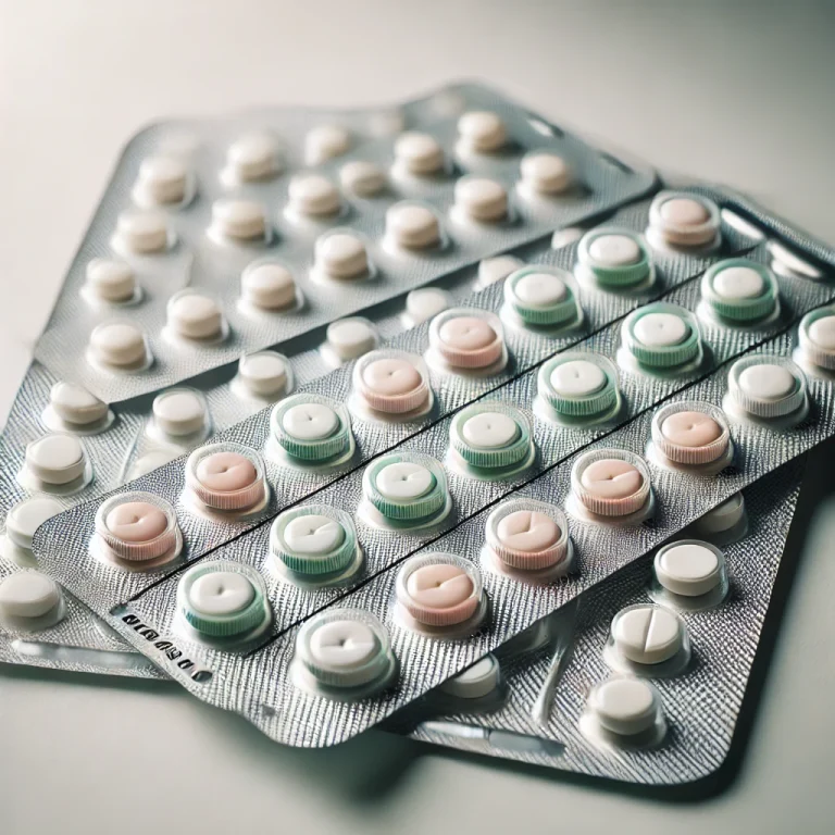 Image of birth control pills in a blister pack