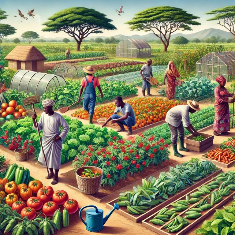 Illustrative image of horticulture in Nigeria