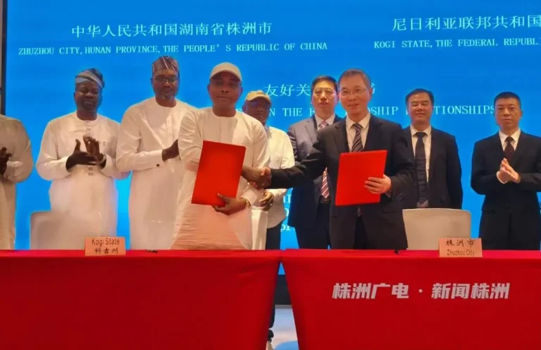 Kogi, China sign MoU in agriculture, mining, Ajaokuta Industrial Park