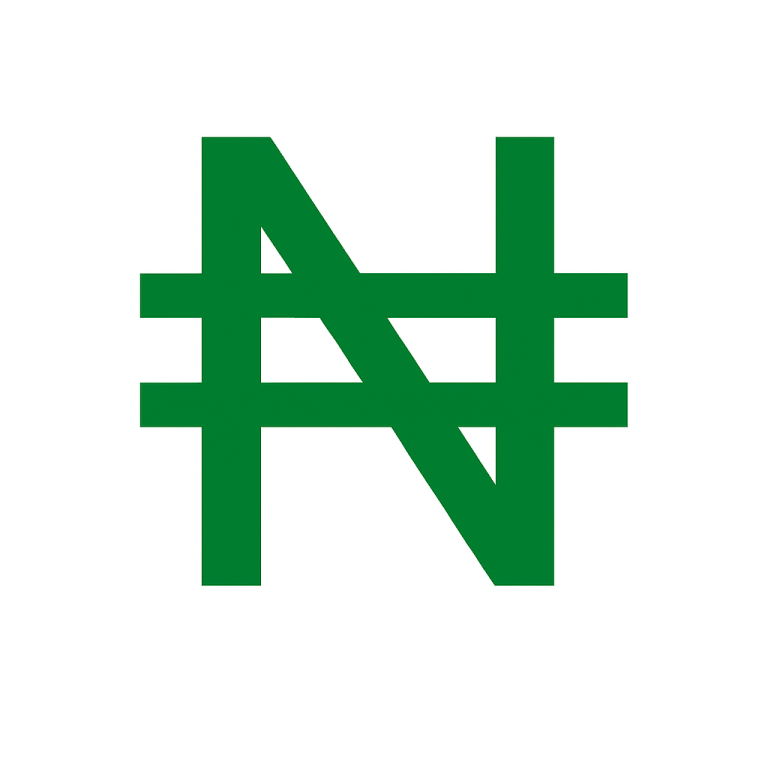 Nigerian Naira sign