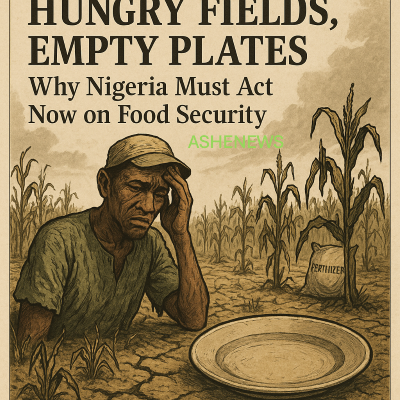 Hungry fields, empty plates: Why Nigeria must act now on food security Empty fileds