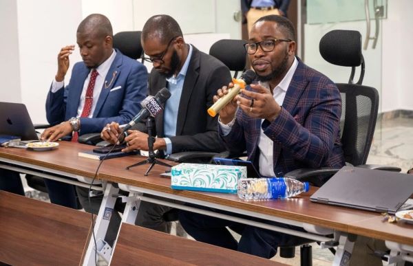Group vaccinates 238,000, expands health, development efforts in Nigeria Group Managing Partner of Sydani, Mr Sidney Sampson, speaking at a media roundtable on Tuesday in Abuja.