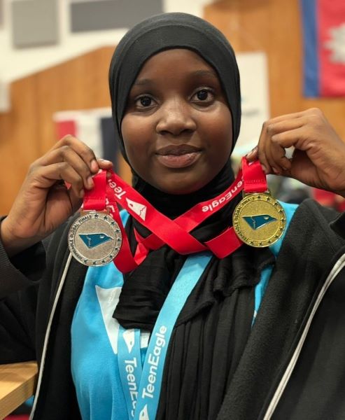 From Yobe to the world stage: 17-year-old Nafisa clinches top spot in global English contest Nafisa Aminu TeenEagle