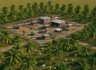 Integrated coconut farming: A modern model for agribusiness and ecotourism