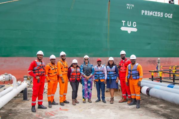 Rainoil receives MT Princess Oge in Nigerian waters Rainoil
