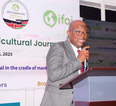 IFAJ Congress: Credible science reporting key to Africa’s food security – AATF Dr Canisius Kanangire, Executive Director of the AATF