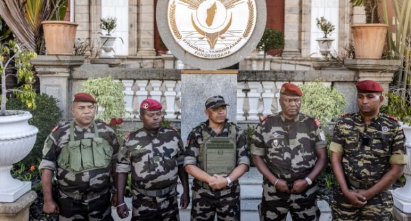 Madagascar military ousts president Rajoelina after parliament impeachment Madagascar-politics-military