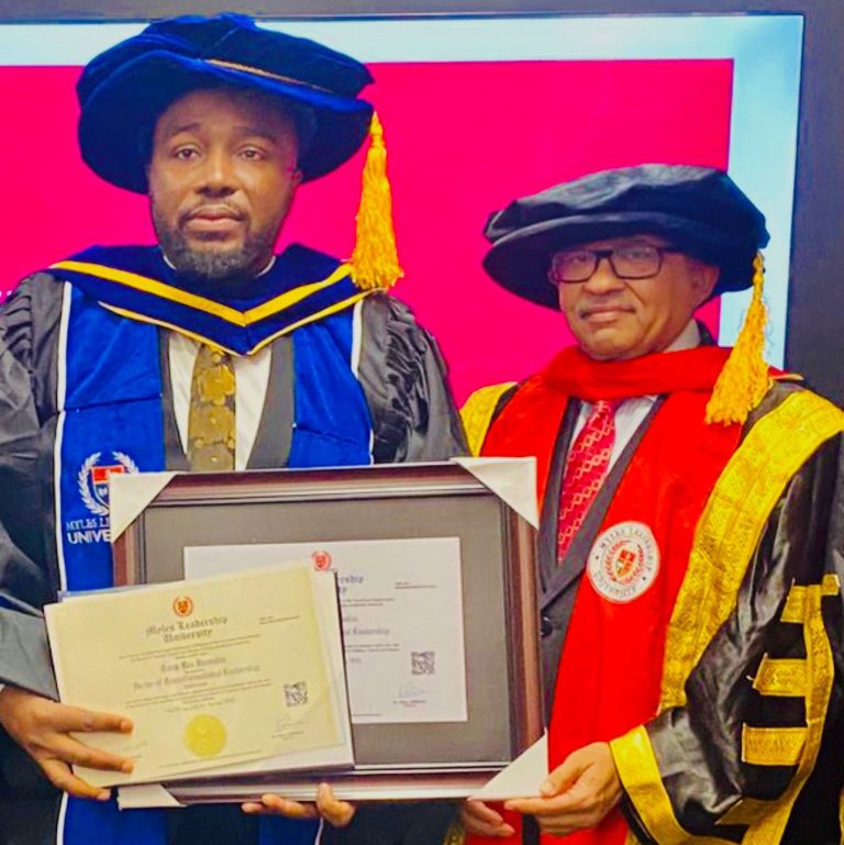 Myles Leadership University honours Dr. Idaminabo, other distinguished individuals in London