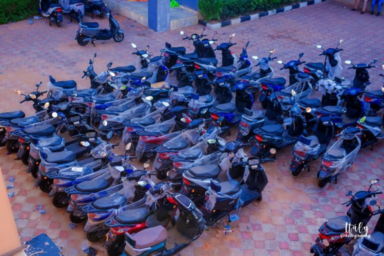 Wamakko empowers Sokoto residents with electric motorcycles