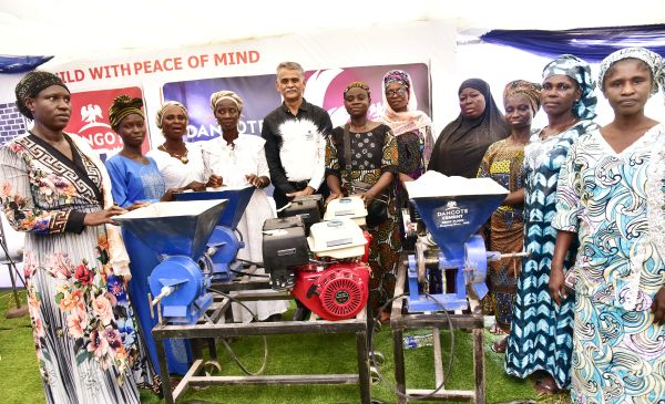 Dangote Cement Ibese empowers host communities with laptops, grinding machines Dangote Cement Ibese donates grinding machines to host communities