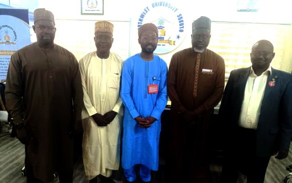 NWUS explores collaboration with the University of East London, other foreign varsities Dr Bilyaminu with NWUS VC