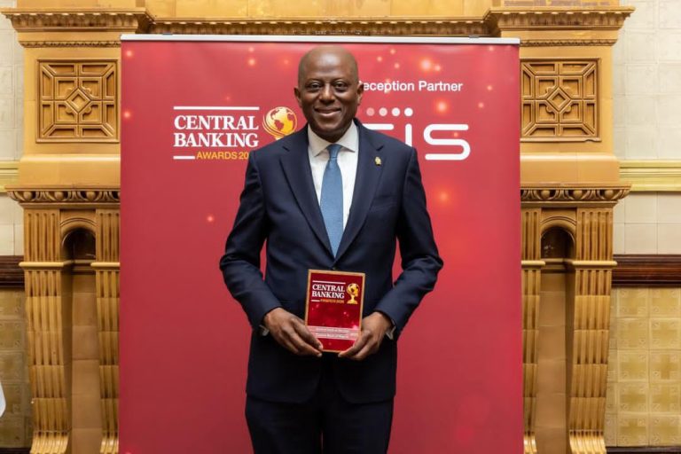 Cardoso receives Central Bank of the Year Award in London, dedicates honour to CBN staff