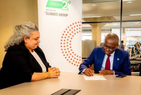 Lagos joins global under2 climate coalition