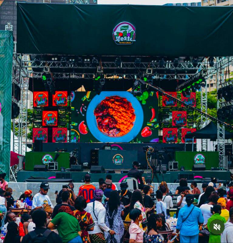 Lagos residents brave rain for Knorr jollof fest 2026