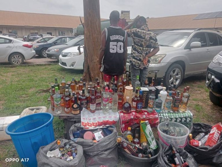 NAFDAC arrests 2 suspected fake alcohol merchants in Mushin
