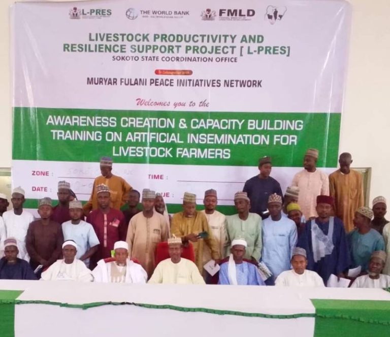 Sokoto trains livestock farmers in modern artificial insemination