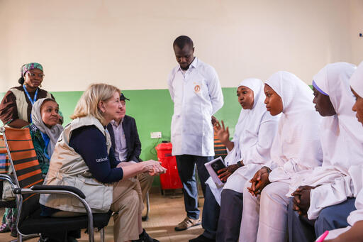 Nigerian children hold key to nation’s future – UNICEF chief UNICEF ED, Catherine Ressell