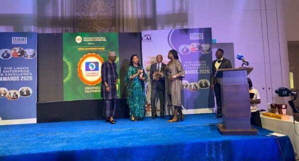 ChannelsTV bags media leadership award at Lagos Enterprise and Excellence Awards channels-tv-award-5