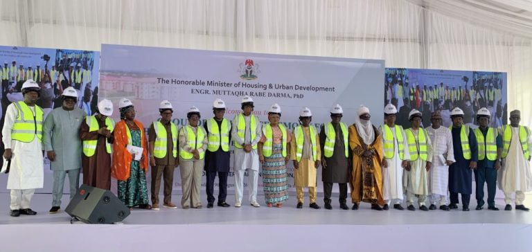 FG breaks ground for 250-unit civil service estate in Abuja