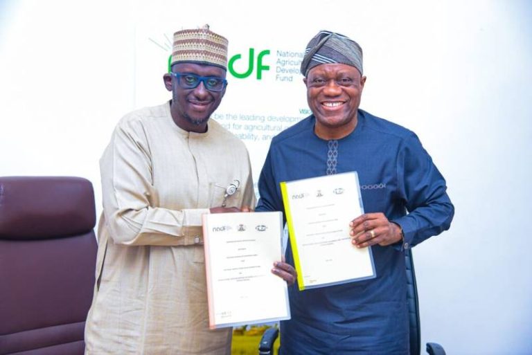NADF, NBS sign MoU to improve agricultural data