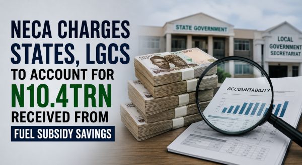 NECA charges states, LGCs to account for N10.4trn received from fuel subsidy savings NECA